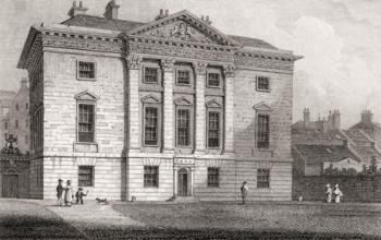 Excise Office, Drummond Place, Edinburgh, Scotland, Views in Edinburgh by J. & H. S. Storer