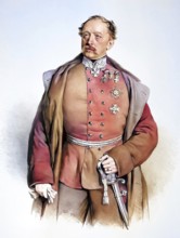 Heinrich Cerrini de Monte Varchi (born 23 November 1801 in Görlitz in Saxony, died 27 October 1870)