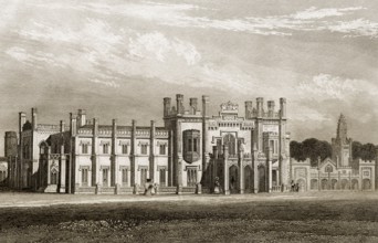 Abercairney Abbey, Perthshire, Schottland, 19. Jahrhundert