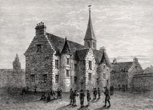 High School at Blackfriars Monastery, 1578, Edinburgh, Scotland, United Kingdom