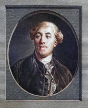 Jacques Necker, 1732-1804. French financier and statesman (born in Geneva), Photo-etching from an