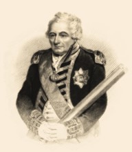 Admiral der Flotte John Jervis, 1. Graf von St. Vincent, 1735-1823, Admiral in der Königlichen