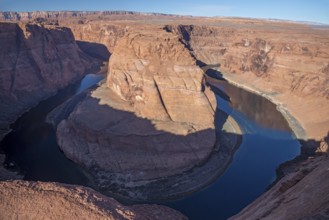 Page, Arizona - Horseshoe Bend in the Colorado River, just below the Glen Canyon Dam