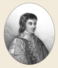 Anthony Woodville, 2nd Earl Rivers, c. 1440-1483, an English nobleman, courtier, bibliophile and