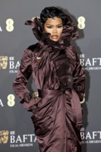 Teyana Taylor - EE BAFTA FILM AWARDS 2026, The Royal Festival Hall, London, 22.2.26