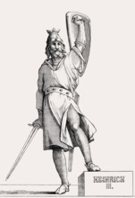 Henry III, called the Black or the Pious, Emperor of the Holy Roman Empire from 1046 to 1056