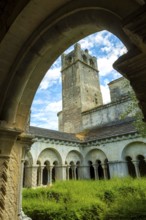 Vaison-la-Romaine. Cloister of Notre-Dame de Nazareth cathedral. Vaucluse. Provence-Alpes-Côte