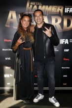 Kate Kaputto and Bülent Ceylan at the Metal Hammer Awards 2024 in the Uber Eats Music Hall. Berlin,