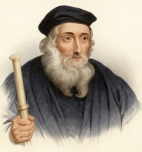John Wycliffe or Wyclif, Wycliff, Wiclef, Wicliffe, or Wickliffe known as Doctor evangelicus, 1330