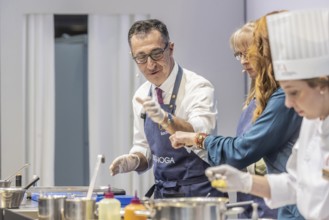 Cem is cooking! DEHOGA Baden-Württemberg event with candidate for the post of Minister-President,