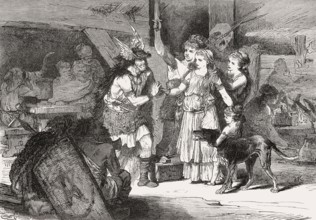 Wedding, early middle ages