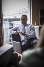 Jens Spahn (Member of the Bundestag, CDU) on 21 February 2024 at the Jakob-Kaiser-Haus at the