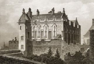 Stirling Castle, Stirling, Schottland, 19. Jahrhundert