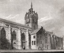 St Giles' Church, Edinburgh, Scotland, 19th century, Views in Edinburgh by J. & H. S. Storer