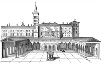 Old St. Peter's Basilica, Vatican, Rome, Italy, 13th century