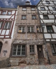 Historic, five-storey old town house being renovated by the Altsadtfreunde, Obere Krämergasse 3,