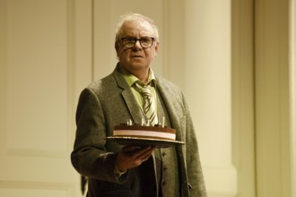 Joachim Krol (Wolfgang), Sophia oder das Emde der Humanisten, German premiere, photo rehearsal on