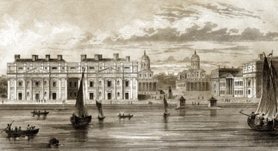 Greenwich Park, Greenwich, London, England, 18. Jahrhundert