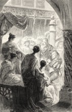 Helen and Faust, third act, Faust II, Johann Wolfgang von Goethe