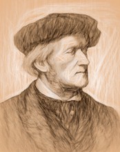 Wilhelm Richard Wagner, 1813, 1883, German composer