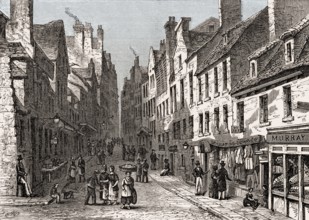 St Mary's Wynd, Edinburgh, Scotland, 19th century