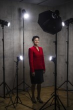 Sahra Wagenknecht is a member of the German Bundestag and founder of the BSW party, pictured here