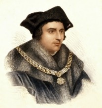 Thomas Morus or More, 1478 - 1535, an English statesman, humanist writer and a saint and martyr of