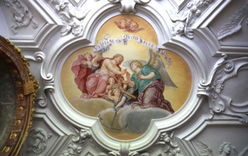 Benediktbeuern Abbey, former Benedictine Abbey, today a branch of the Salesians of Don Bosco, choir