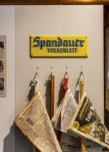 Interior photograph, Historical exhibition, Museum of City History, Berlin Spandau Citadel, Berlin,