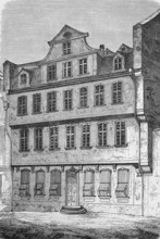 Goethe House in Frankfurt am Main, Großer Hirschgraben, birthplace, journey, Hesse, Germany,