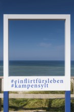 Photo spot, photo frame for selfies, Polaroid, Polaroid frame, tourism, beach, sea, neutral, photo,