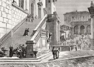 Palazzo Senatorio, Rome, Italy, 19th Century