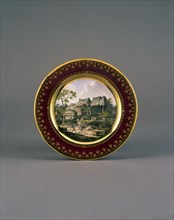 Swebach-Desfontaines, Plate from the Cambacérès crockery set