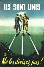Poster for the return of deportees and prisoners