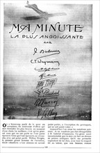 First-hand accounts by eight famous aviators in the magazine "Je sais tout"