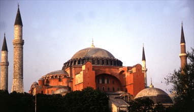 La basilique Sainte-Sophie à Istanbul