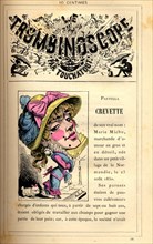 Caricature of prostitution, in : "Le Trombinoscope"