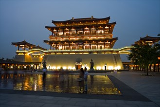 Night Scene of Tang Paradise,Xi'an