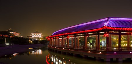 Night Scene of Tang Paradise,Xi'an