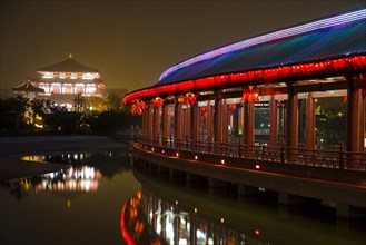 Night Scene of Tang Paradise,Xi'an