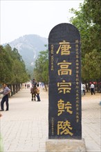 The Qian Tomb,Xi'an