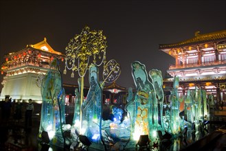 Night Scene of Tang Paradise,Xi'an