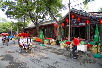 Café and Bars in Houhai District,Beijing