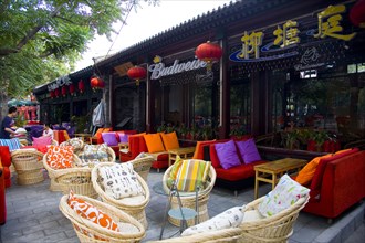 Café and Bars in Houhai District,Beijing