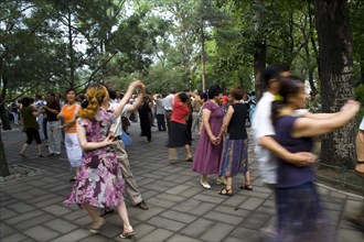 Morning Exercises in Zizhu Garden,Beijing