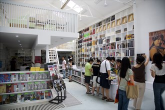 A Bookstore in 798 Art District,Beijing