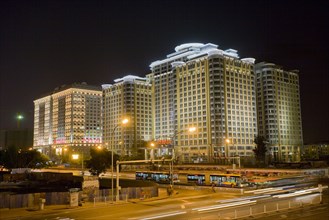 Night Scene of Changan Street of Beijing