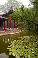 A pond in the Hua Qing Palace,Hua Qing,Huaqing,Xi'an