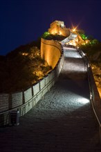 Night Scene of Great Wall in Badaling