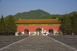 the Ming Tomb in Beijing